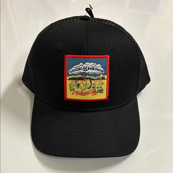 Black Rocking K Ranchwear SnapBack Hat - Picture 7 of 7